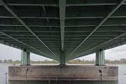 Rodenkirchener Brücke: Fahrbahnuntersicht