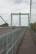 Rodenkirchener Brücke: Südlicher Fußweg