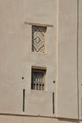 Bait Na’aman: eastern view, mashrabiya-detail