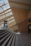 A2 Gotthard motorway-station: stairhouse, shadows, fig. 2