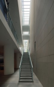 Federal Chancellery: Additional staircase in the light trench between the principle building and the administration wing