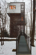 baumhaus lodge: 1st unit, tower-house, southern view