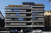Walo House, Zurich: frontal north-eastern view