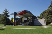 Nordostansicht des Pavillon »Le Corbusier«, Zürich, CH