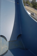 A45-Brücke, Haiger: Detail Fachwerkknoten