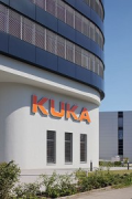 KUKA, Augsburg: Firmenlogo 2