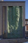 Kinderpsychatrie "Wilhelmstift", Hamburg: Kletterwand Südflügel