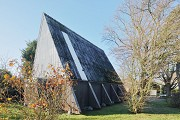 Notkirche Ratingen-Eggerscheidt: Südostansicht
