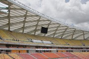 Arena da Amazônia: Untersicht Dach Westtribüne