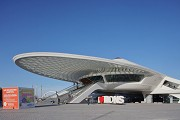 Eurogare, Mons: Nordostansicht Osteingang