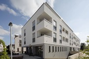 Rüdesheimer Platz: Nordwestansicht Neubau