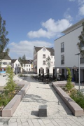Rüdesheimer Platz: Stilisierung ehemaliges Stadttor 1
