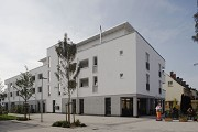 Rüdesheimer Platz: Nordostansicht Neubau