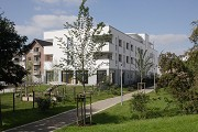 Rüdesheimer Platz: Südostansicht Neubau 2
