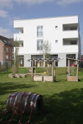 Rüdesheimer Platz: Südansicht Neubau 2