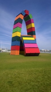 Vincent Ganivet: Catena Containers - Nordwestansicht