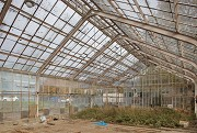 Gewächshaus Uni Bonn: Raumdiagonale nach Norden