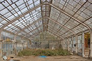 Gewächshaus Uni Bonn: Raumachse nach Südosten