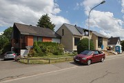 Stahlfachwerkhaus Volketswil: Nordansicht