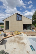 Stahlfachwerkhaus Volketswil: Südfassade
