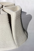 3D-Druck, ETH Zürich: Kleines, gedrucktes Säulenkapitellmuster, Nahaufnahme