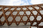 Centre Pompidou-Metz: Untersicht Dachkonstruktion