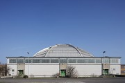 Kohlrabizirkus - Großmarkthalle Leipzig: Südansicht