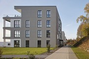 Jürgen-Dietrich-Weg: Südostfassade des dritten Apartmenthauses
