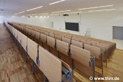Neue Chemie, JLU Gießen: Großer Hörsaal, diagonal von oben, Bild 1; Foto: Staufenberg
