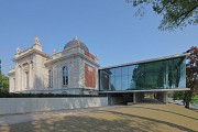 Museum La Boverie: Südöstliche Gebäudeecke, Bild 1