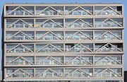 Patch 22, Amsterdam: Südfassade, Obergeschoss-Holzkonstruktion