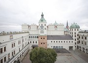 Die Stettiner Oper liegt im Stadtschloss-Südflügel, Blick vom Nordflügeldach, Bild 4