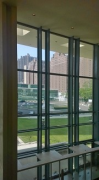 UNO-Hauptquartier: Blick aus der Garten-Lobby der Generalversammlung