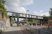 Yorckbrücken, Berlin: Eine bereits sanierte Brücke