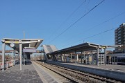 Bahnhof Leverkusen-Opladen: Stirnseite beide Bahnsteige