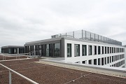 BASF Pfalzgrafenstraße: Dachansicht mittlerer Gebäudeflügel