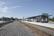 Bahnhof Bedburg: Südansicht