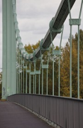 Rodenkirchener Brücke: Schlaufendetail in Brückenmitte, Zoom