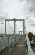 Rodenkirchener Brücke: Blick vom westlichen Brückenkopf