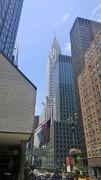 Chrysler Building: Blick von der 42nd Street aus Osten, näher