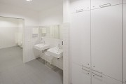 Eberhard-Ludwigs-Gymnasium: Obergeschoss-Toiletten