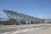 Elbbrücken-Bahnhof: Ostansicht
