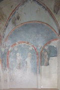 Europäisches Hansemuseum: Wandfresko einer Seitenkapelle