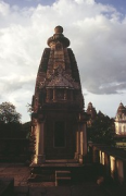 Khajuraho: Kandariya Mahadev Tempel, Ecktempel, Bild 2