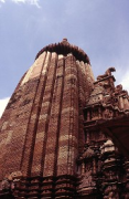 Khajuraho: Chitragupta Tempel, Turmdetail