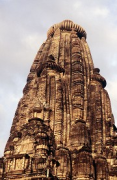 Khajuraho: Lakshman Tempel, Turmdetail
