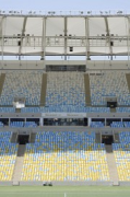 Maracanã Stadion: Osttribüne Mittelansicht