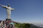 Maracanã Stadion: Blick vom Corcovada mit Jesus