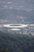 Maracanã Stadion: Blick vom Corcovada, Nahaufnahme