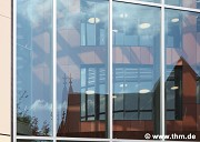 Universitätsbibliothek Marburg: Detail Südfassade, Bild 1 (Foto: Demir)